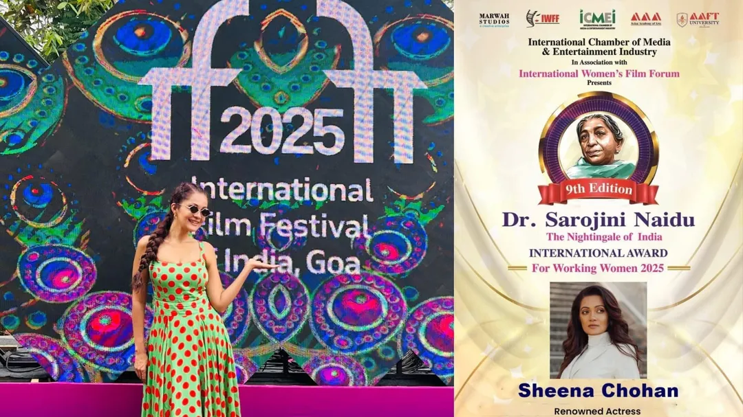Sheena Chauhan Dr Sarojini Naidu International Award 2025