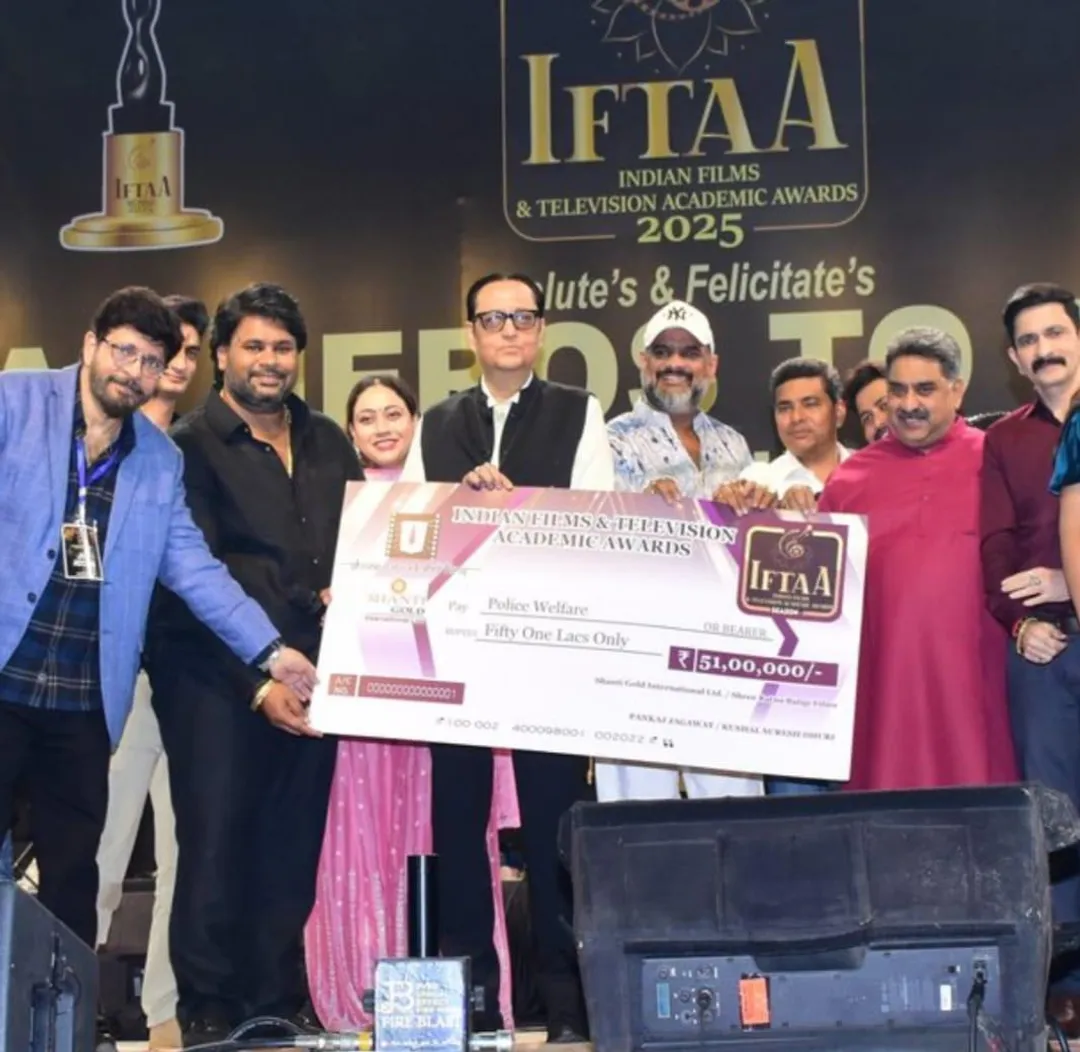 IFTAA donation cheque towards Police Welfare unveiled by by dignitaries