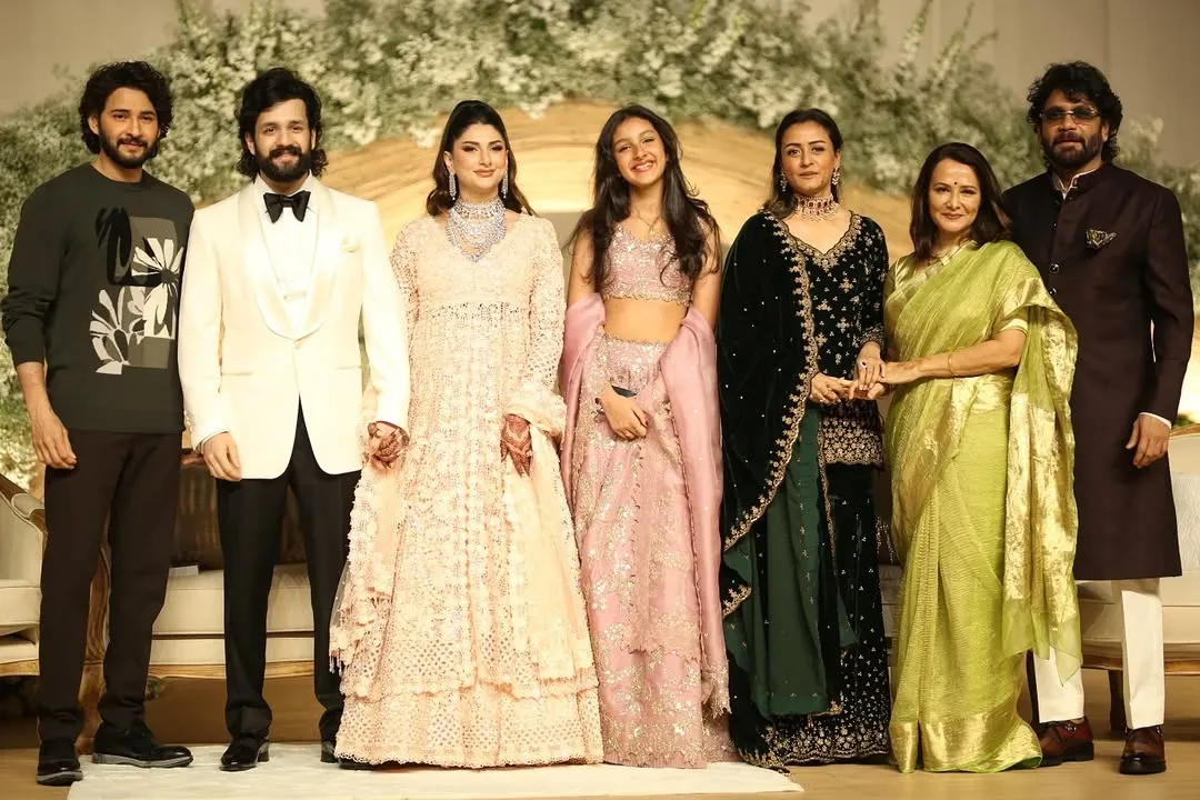 Akhil Akkineni Zainab Ravdjee wedding receptions 