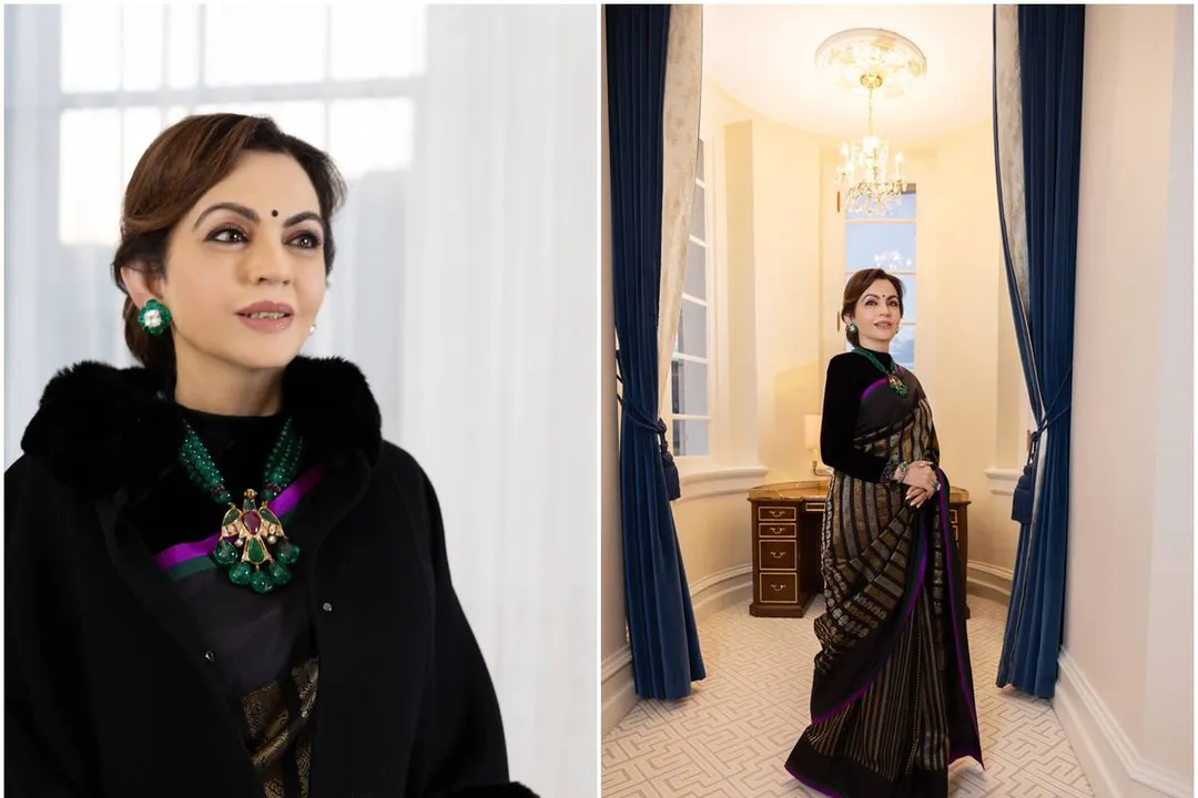 Nita Ambani brings Indian heritage