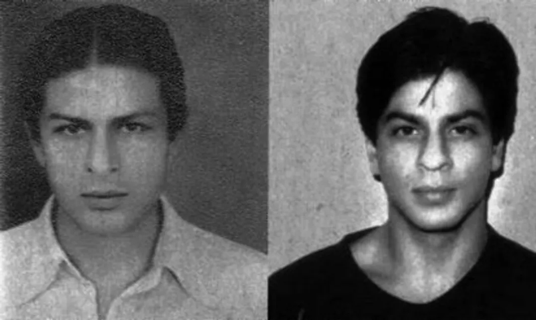 Side by side of Shah Rukh and his father Mir Taj Mohammed Khan. #SRK # Shahrukh #Bollywood