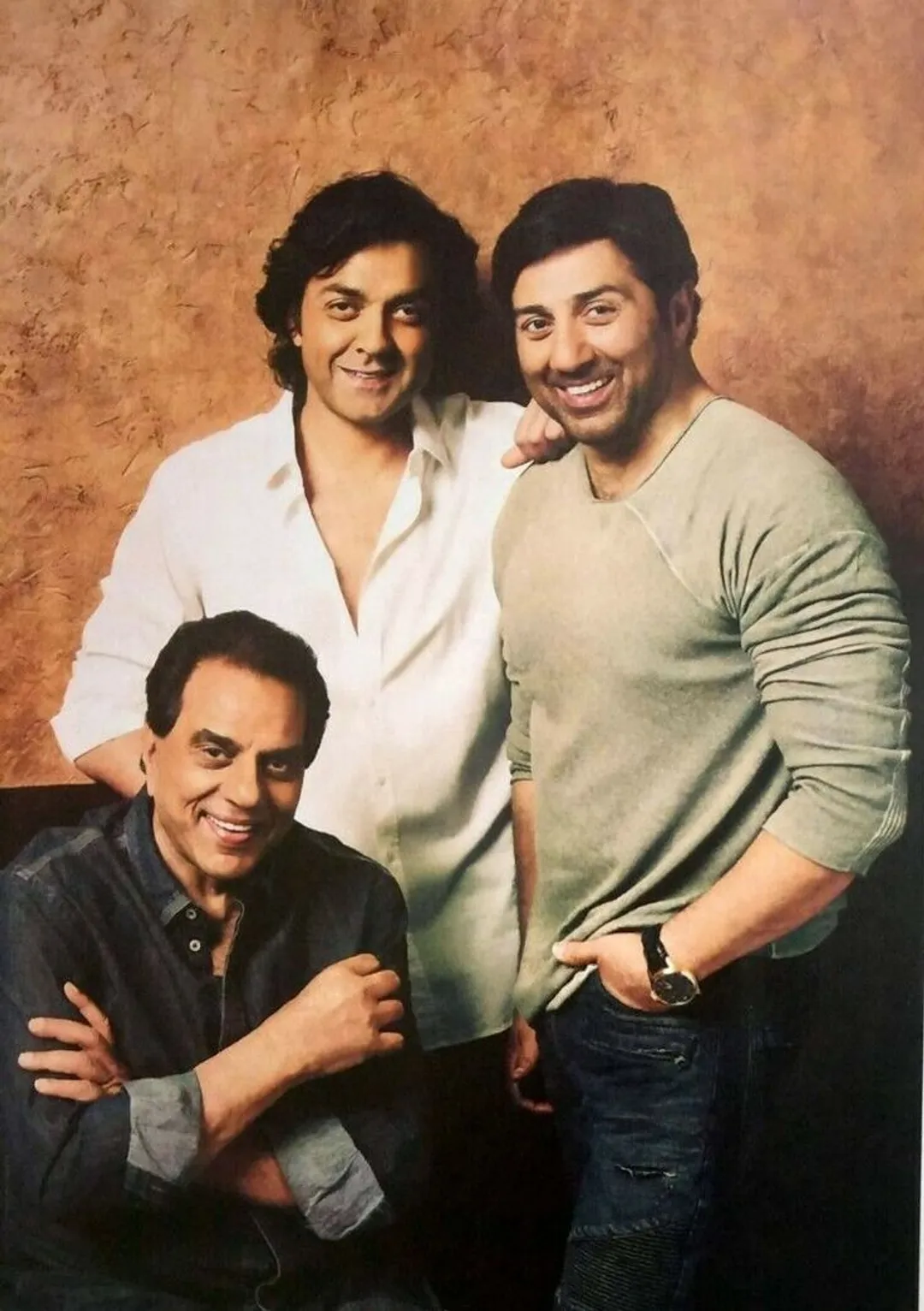 Dharmendra sunny Deol Bobby deol