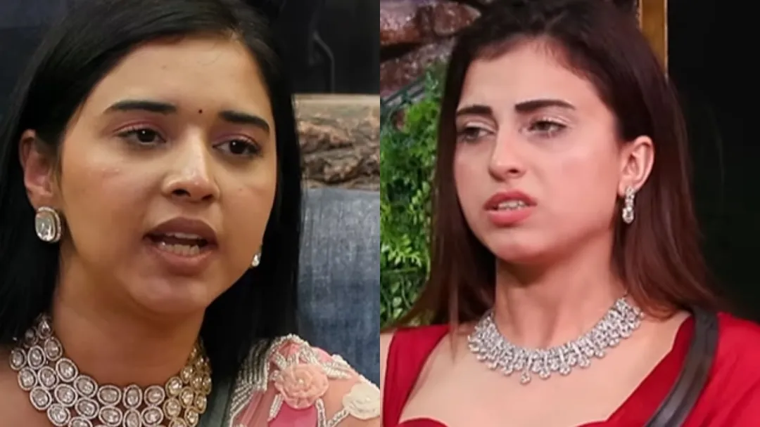 फरहाना भट्ट की अजीब हरकत पर तान्या मित्तल ने टोका, जमकर हुई बहस; बोलीं-  'तुमसे डरती नहीं हूं' - Tanya Mittal And Farhana Bhatt Heated Debate In  Bigg Boss 19 Episode Update -