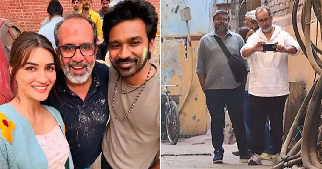 Dhanush And Kriti Sanon Shoot For Tere Ishk Mein In Benaras | Filmfare.com
