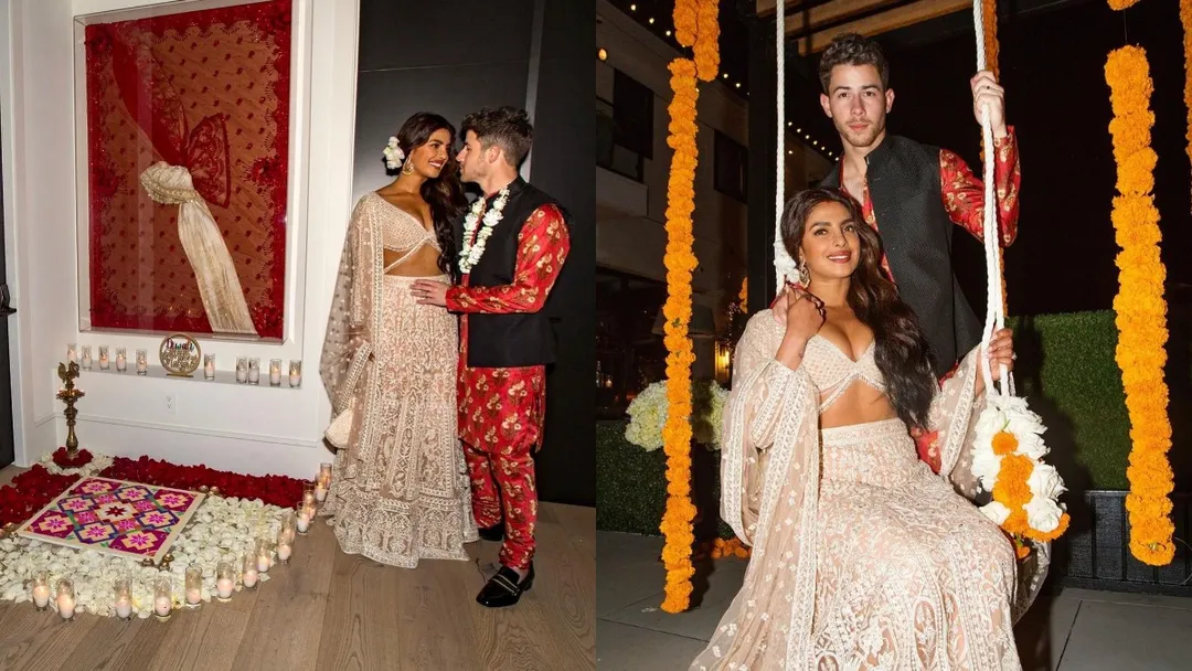 Priyanka Chopra shares pics from her first Diwali celebration in new home  with husband Nick Jonas | PICS | Celebrities News – India TV
