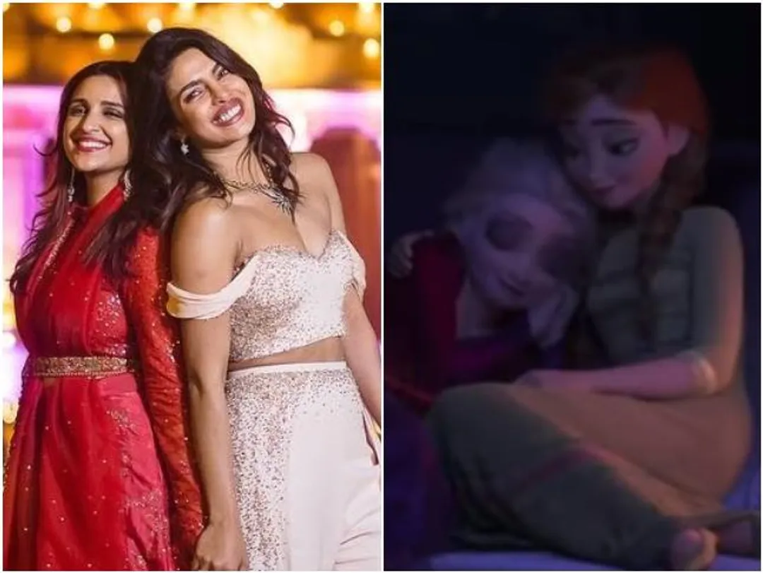Watch: Chopra sister-Priyanka and Parineeti cast an indelible magic as Elsa  and Anna in 'Frozen 2' Hindi Trailer