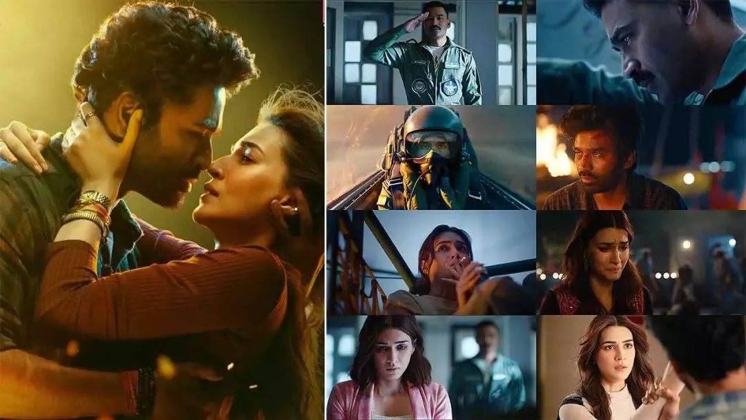 Dhanush–Kriti Sanon's 'Tere Ishq Mein' trailer promises a dark, intense  love story
