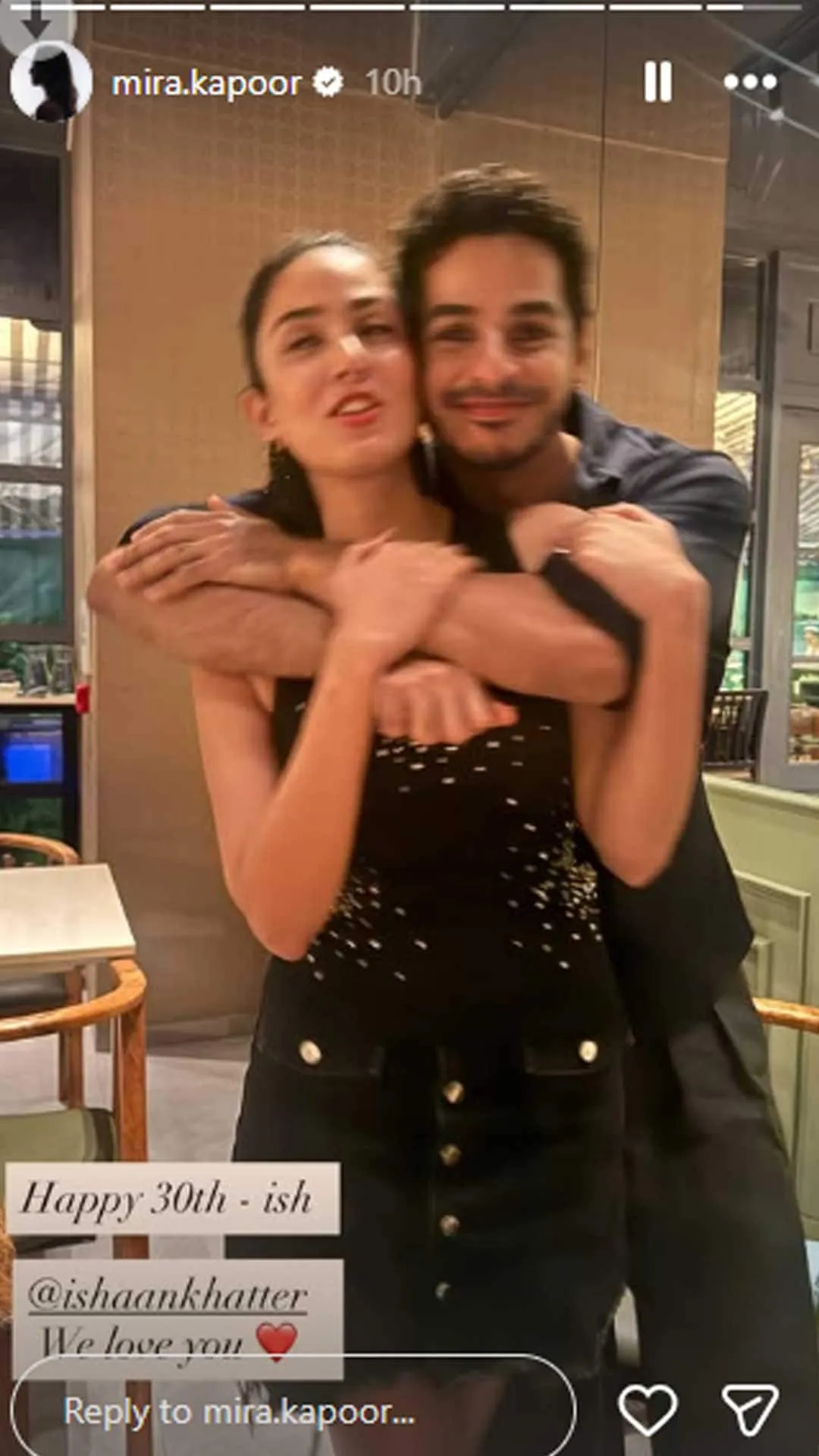 Mira Rajput's Birthday Wish For Ishaan Khatter Is Pure Devar-Bhabhi Love:  'Happy 30th' | Bollywood News - News18