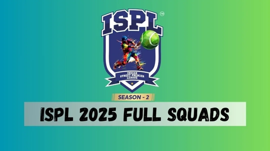 ISPL 2025 Squads: Full List of Players of all Six Teams with Auction Price  - myKhel
