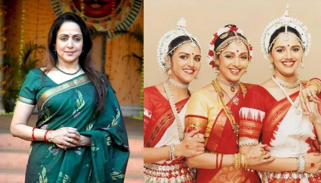 Hema Malini Posts A Throwback Picture Of Her Daughters, Esha And Ahana On  National Girl Child Day