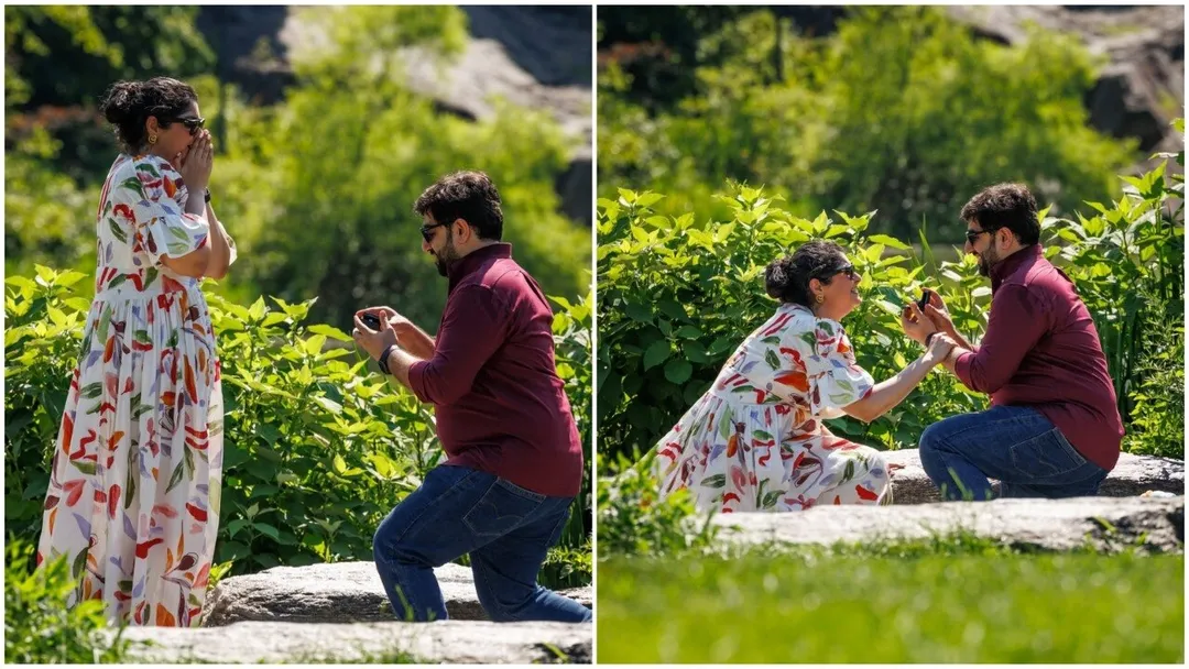 Anshula Kapoor gets engaged Rohan Thakkar, brother Arjun Arjun and sisters  Janhvi, Khushi show love 