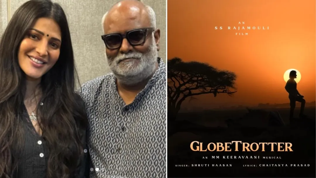 Globetrotter first single out, Shruti Haasan lends vocals for SS Rajamouli  film - India Today