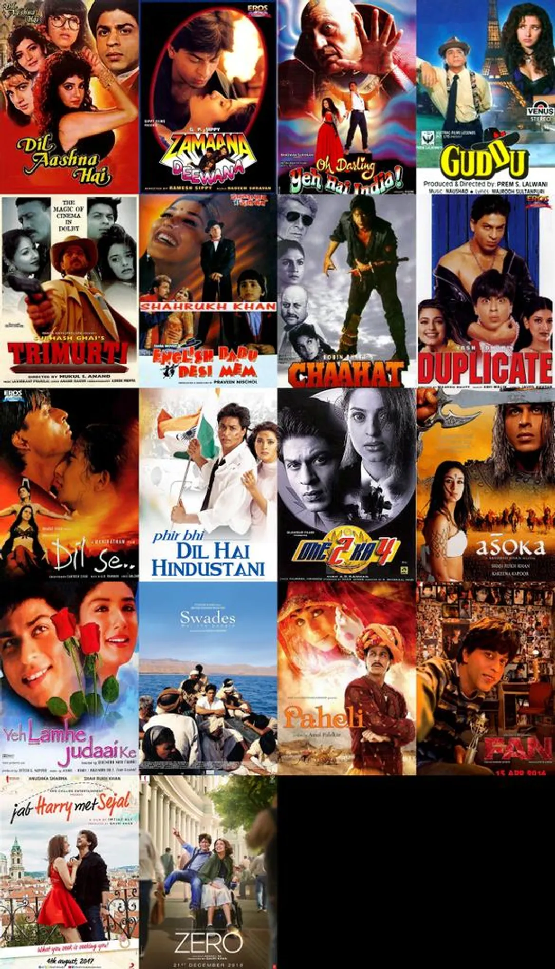 Zero is a FLOP Shahrukh Khan's 18th Flop in 26 Years Long Career.  (Excluding Extended Cameos) : r/bollywood