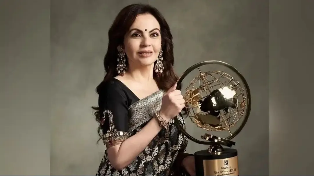 Nita Ambani honored with