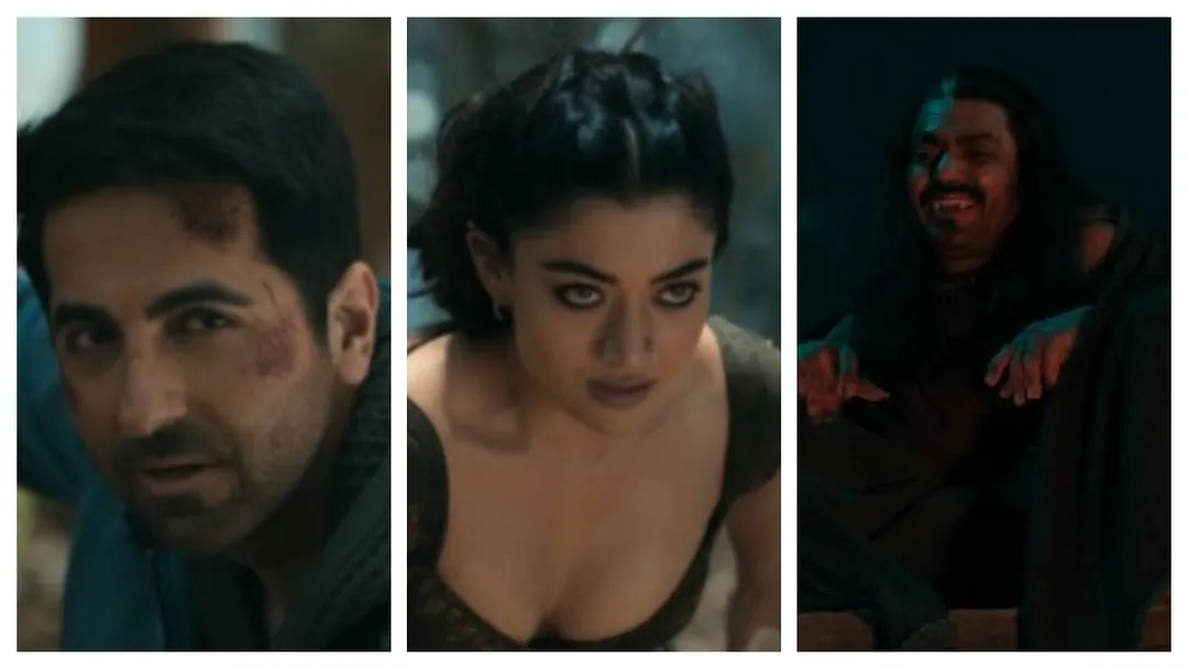 Thama Teaser: Ayushmann Khurrana, Rashmika Mandanna Face Vampire Nawazuddin  Siddiqui