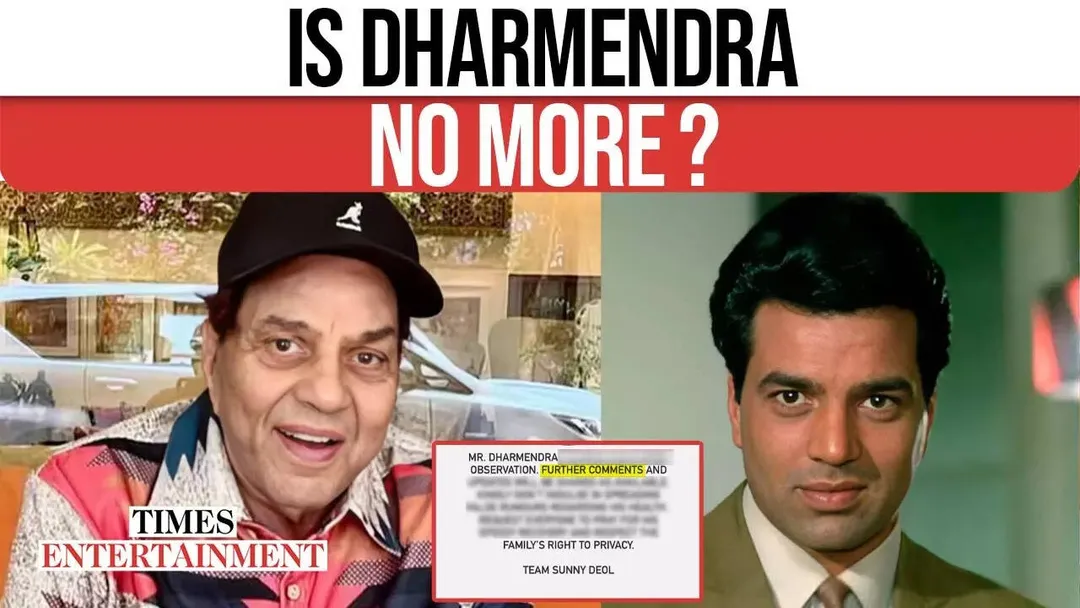 Dharmendra Death Hoax Spreads Online | Family Confirms Actor Is Alive &  Stable