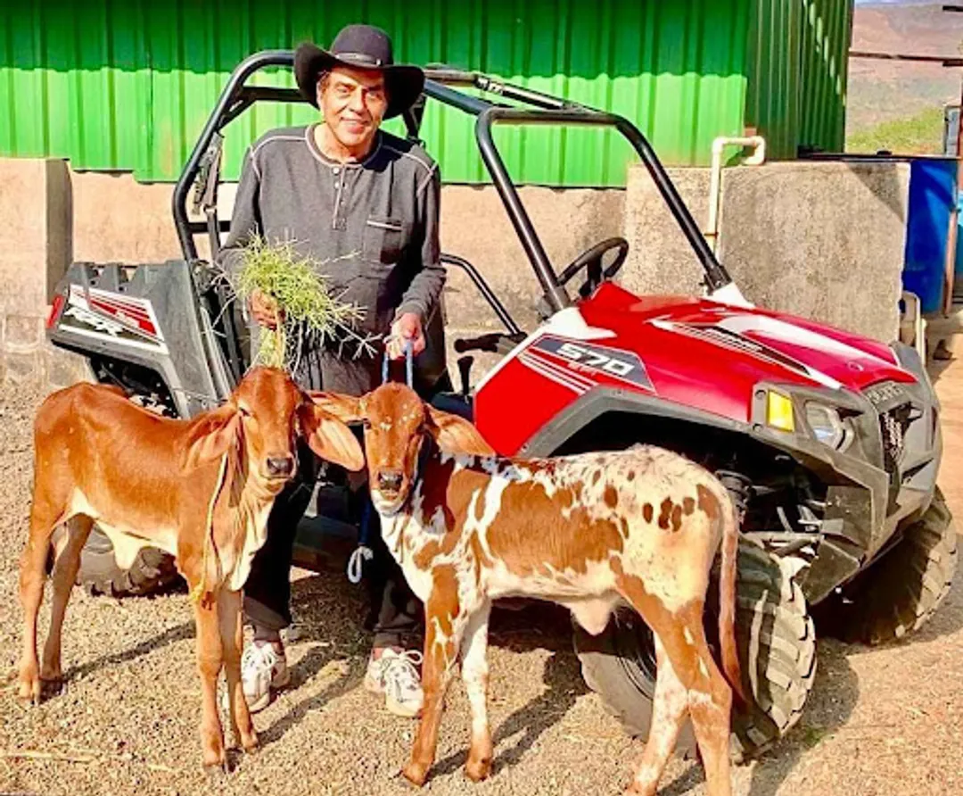 The Actor Who Became a Farmer: Dharmendra's Rural Life Near Lonavala -  Punekar News