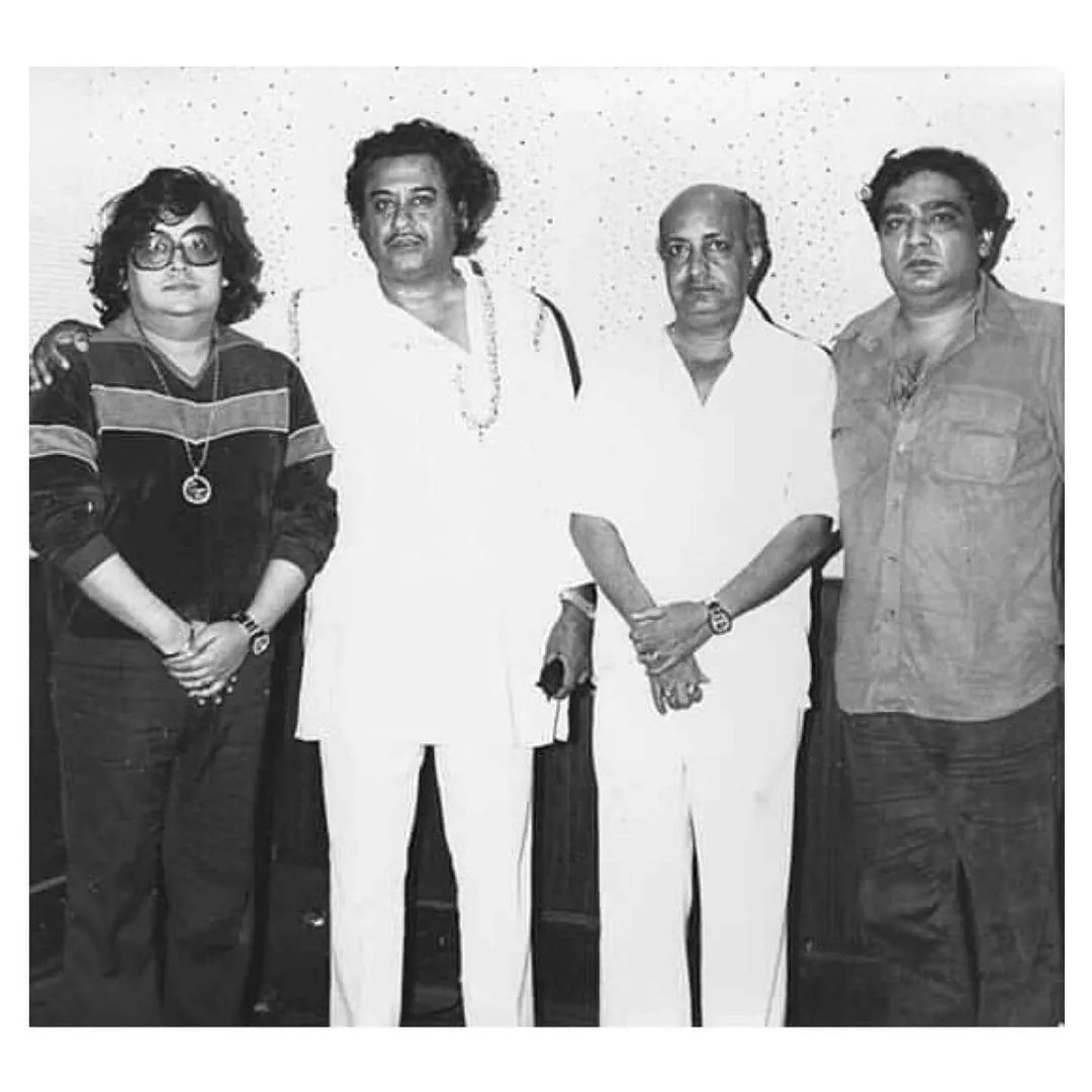 Did you know legendary Kishore Kumar was Bappi Lahiri's uncle? Check their  photos | News | Zee News