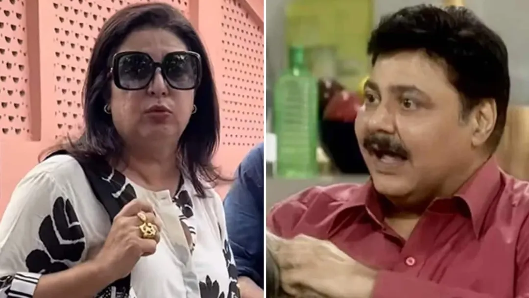 Farah Khan slams paparazzi during Satish Shah's funeral for recording her,  'bas yehi karo tum..'