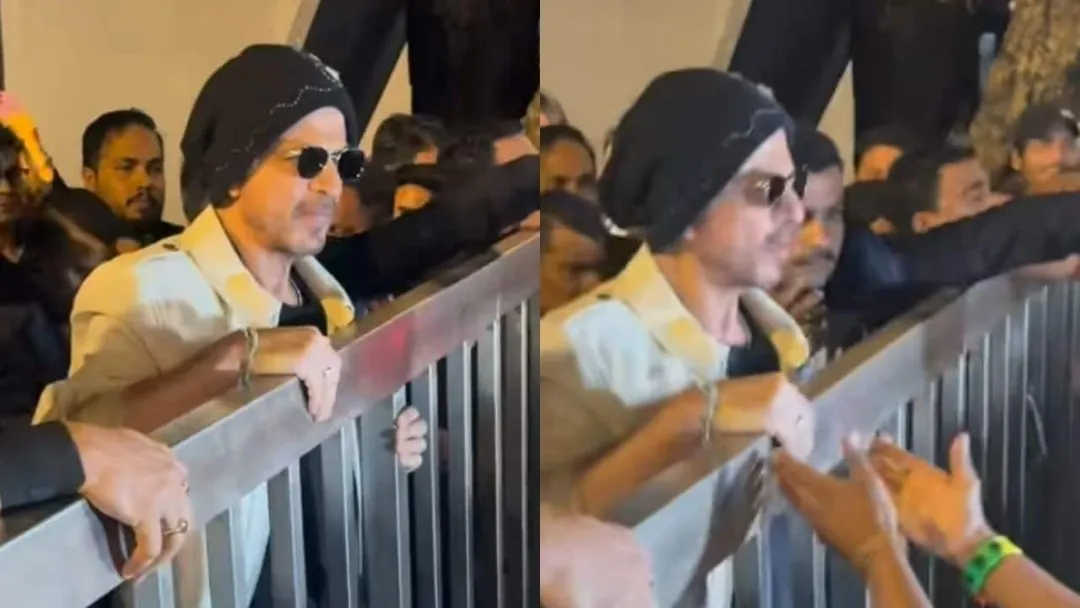 Shah Rukh Khan finally greets fans after skipping Mannat appearance for  safety reasons, watch