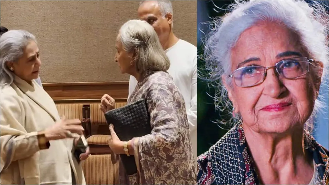 Jaya Bachchan and Waheeda Rehman attend veteran actress Kamini Kaushal's  prayer meet