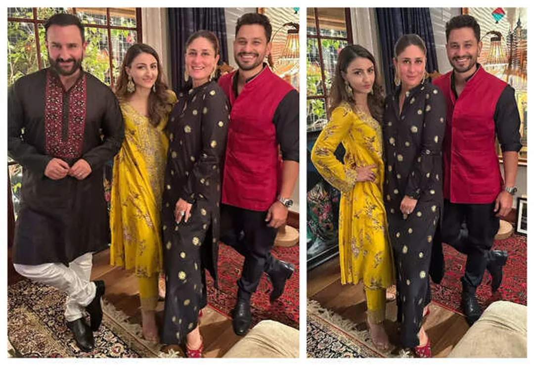 Kareena Kapoor and Saif Ali Khan Bollywood stars Diwali 2025 celebration