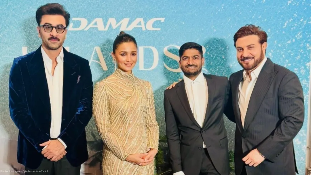 Alia Bhatt Shines in Vintage Bob Mackie Dress with Ranbir Kapoor