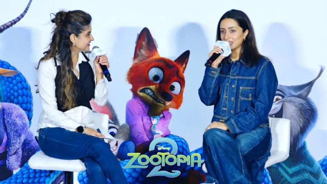 Shraddha Kapoor As Voice Of Juddy Hopes In Hindi | Zootopia 2 Trailer Launch