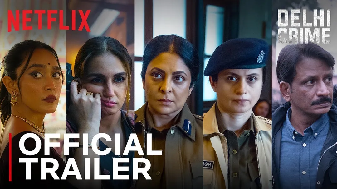 Delhi Crime: Season 3 | Official Trailer | Shefali Shah, Huma Qureshi,  Rasika Dugal | Netflix