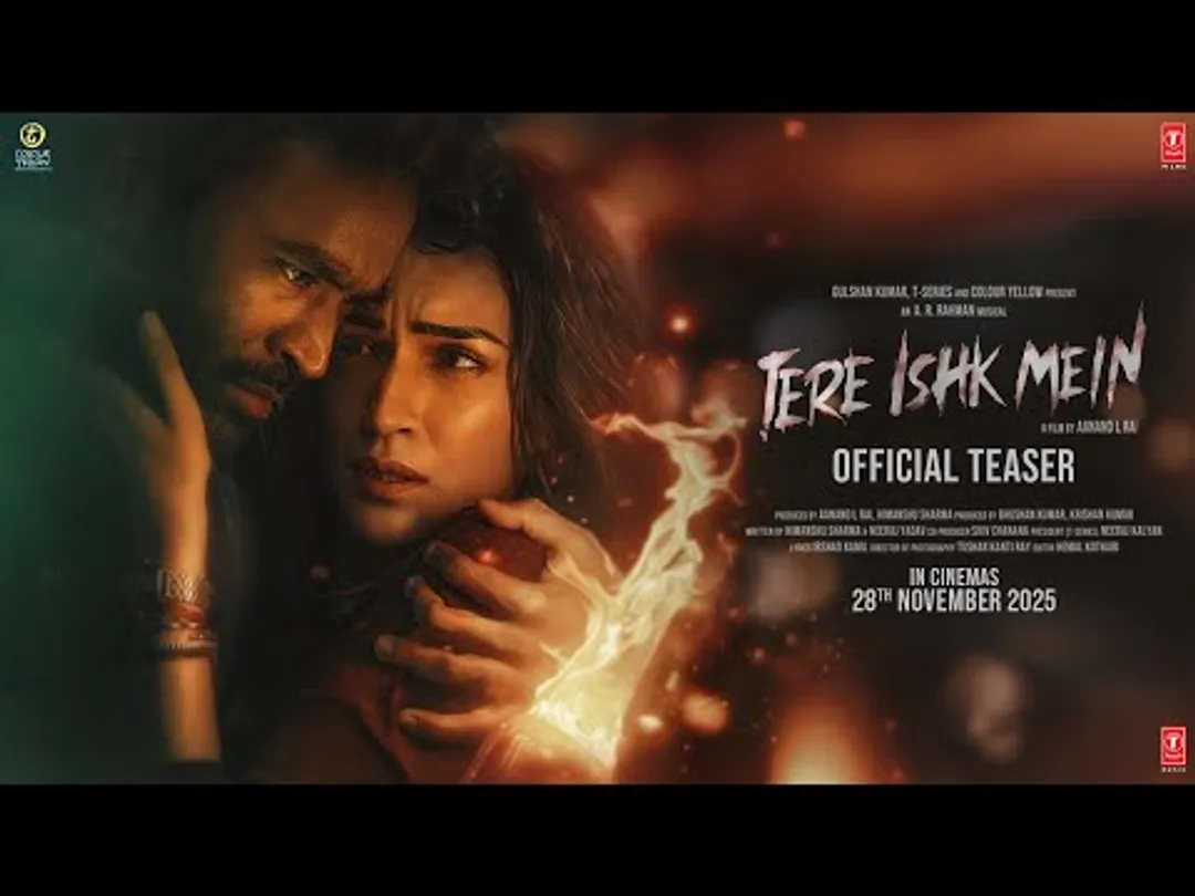 Tere Ishk Mein 2025 | Tere Ishk Mein Hindi Movie: Release Date, Cast,  Story, Ott, Review, Trailer, Photos, Videos, Box Office Collection –  Filmibeat