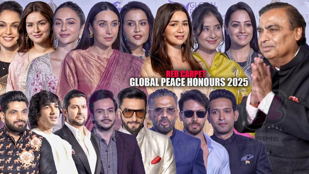 Celebrities arrive at Global Peace Honours 26/11 | Ranveer Singh, Mukesh  Ambani, Sunil Shetty & More