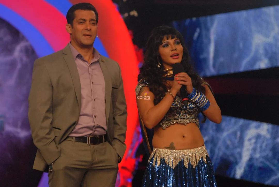 Rakhi Sawant in Bigg Boss house! - Colors Tv