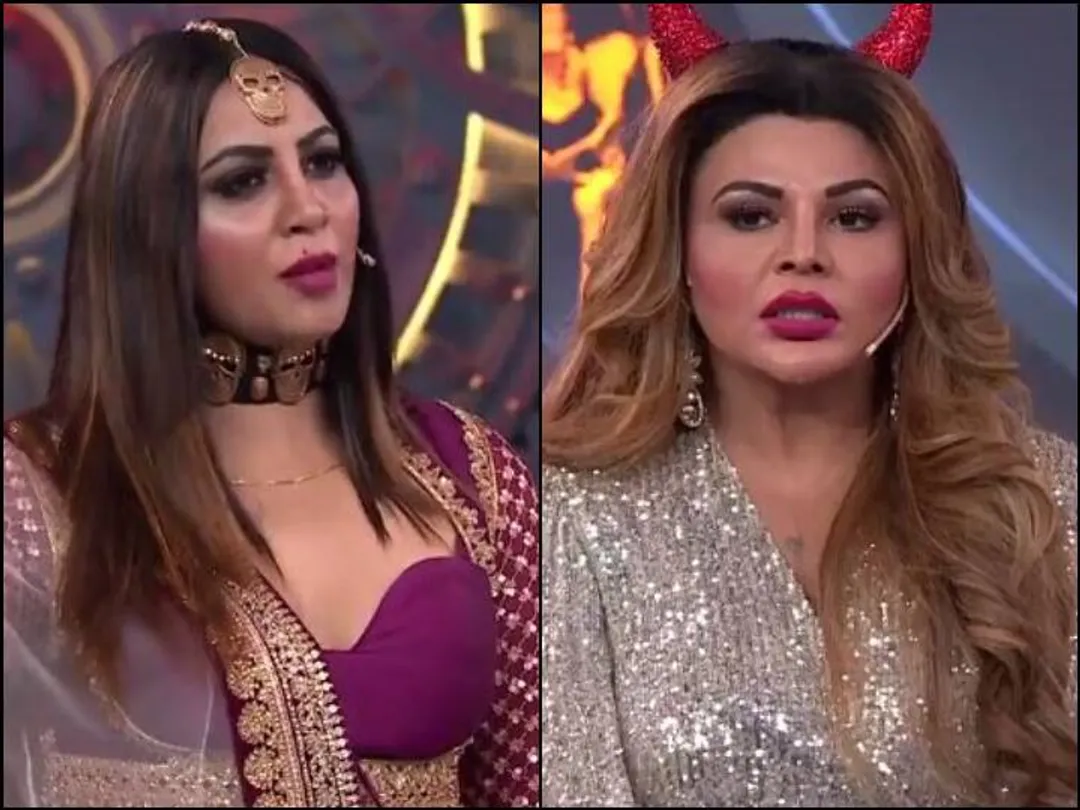 Bigg Boss 14 Finale: Arshi Khan & Rakhi Sawant FIGHT In Front Of Salman Khan