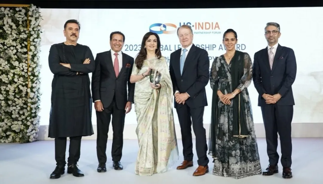 USISPF Honours Nita. M. Ambani 