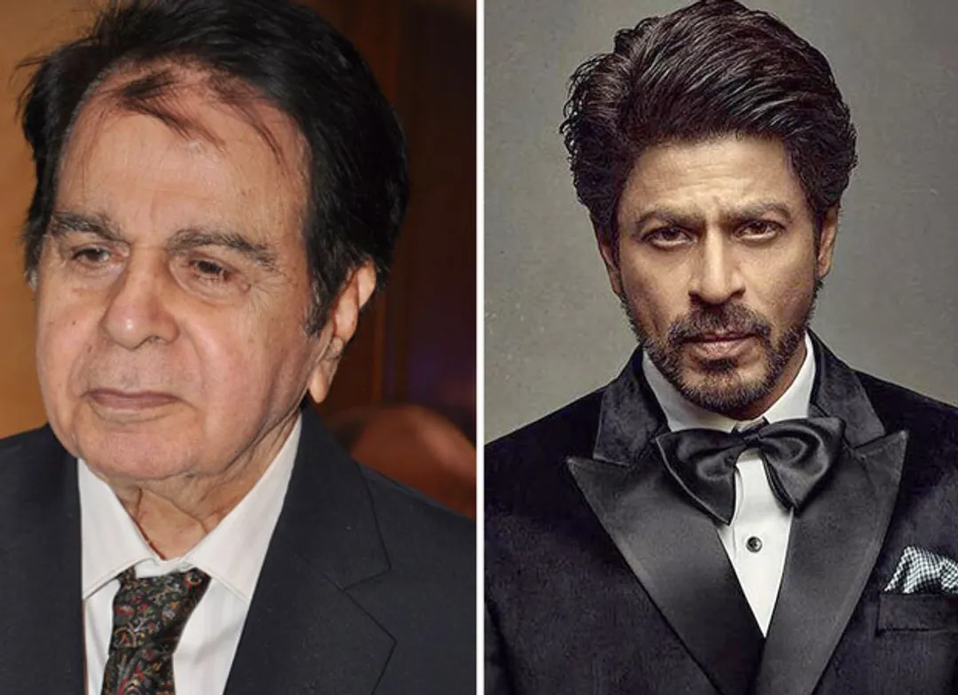 Dilip Kumar and Shah Rukh Khan