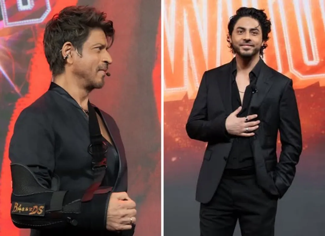 Shah Rukh Khan gets emotional at the preview of Aryan Khan's directorial  debut The Ba**ds of Bollywood; says, “Jo pyaar aap logon ne mujhe diya hai  itne saalon se who Aaryan ko