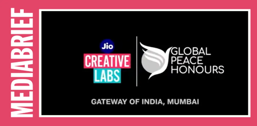 Global Peace Honours 2025 tribute by Jio Creative Labs
