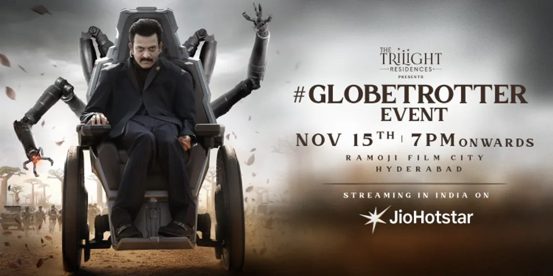 JioHotstar secures exclusive rights to stream SS Rajamouli's 'Globetrotter'  first look and teaser launch