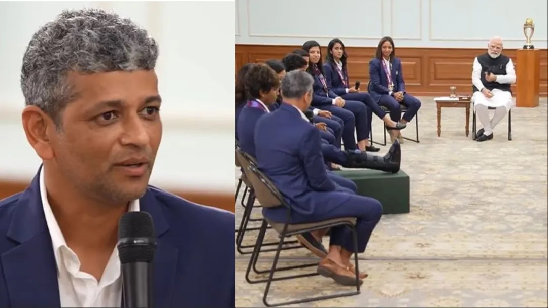 7400 करोड़ के राजा से नहीं मिल पाए तो... अमोल मजूमदार ने बताई ऐसी बात कि PM  मोदी भी खुद को रोक नहीं पाए | Amol Mazumdar told story to PM Narendra