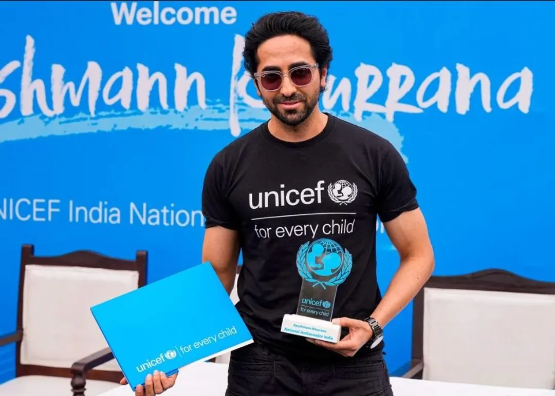 UNICEF India: Ayushmann Khurrana named as National Ambassador of child  rights