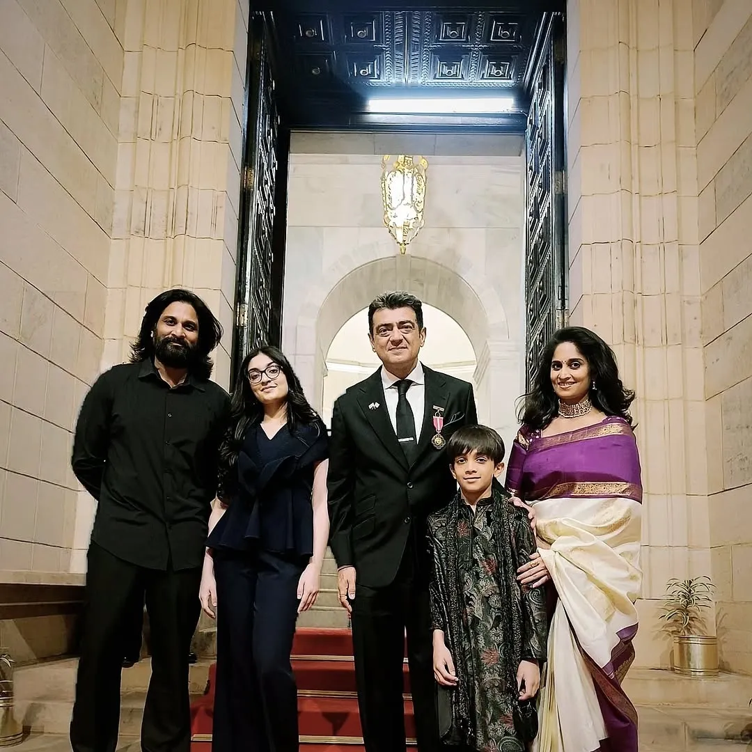 Shalini Ajith Rashtrapati Bhavan 