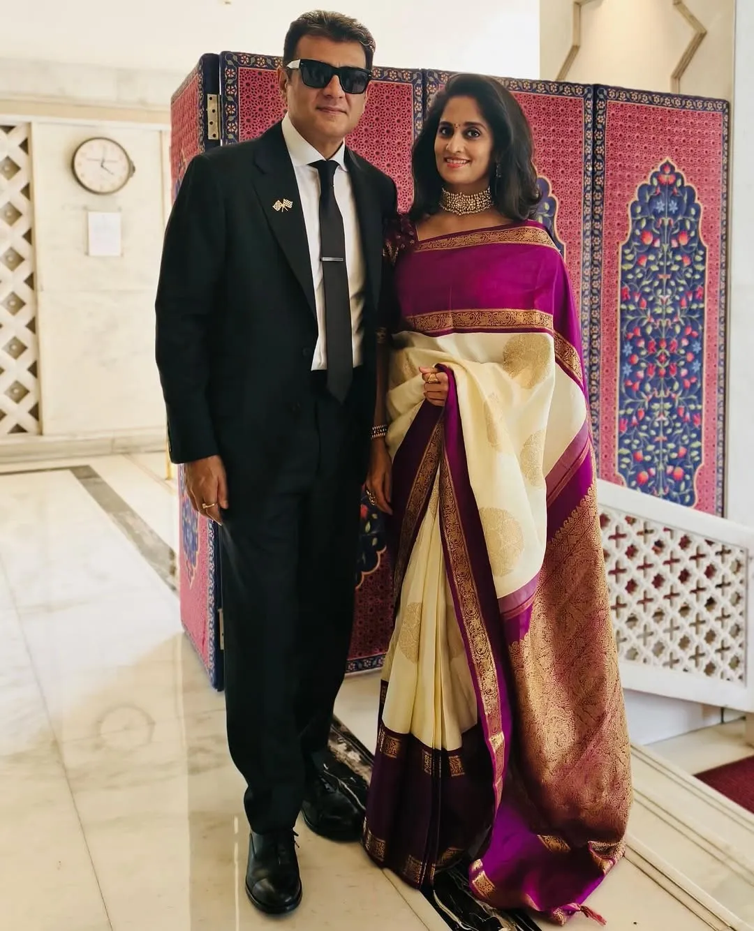 Shalini Ajith Rashtrapati Bhavan 