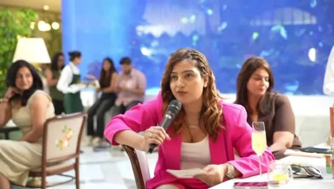 Sana Rais Khan attended Nita Ambani's grand event