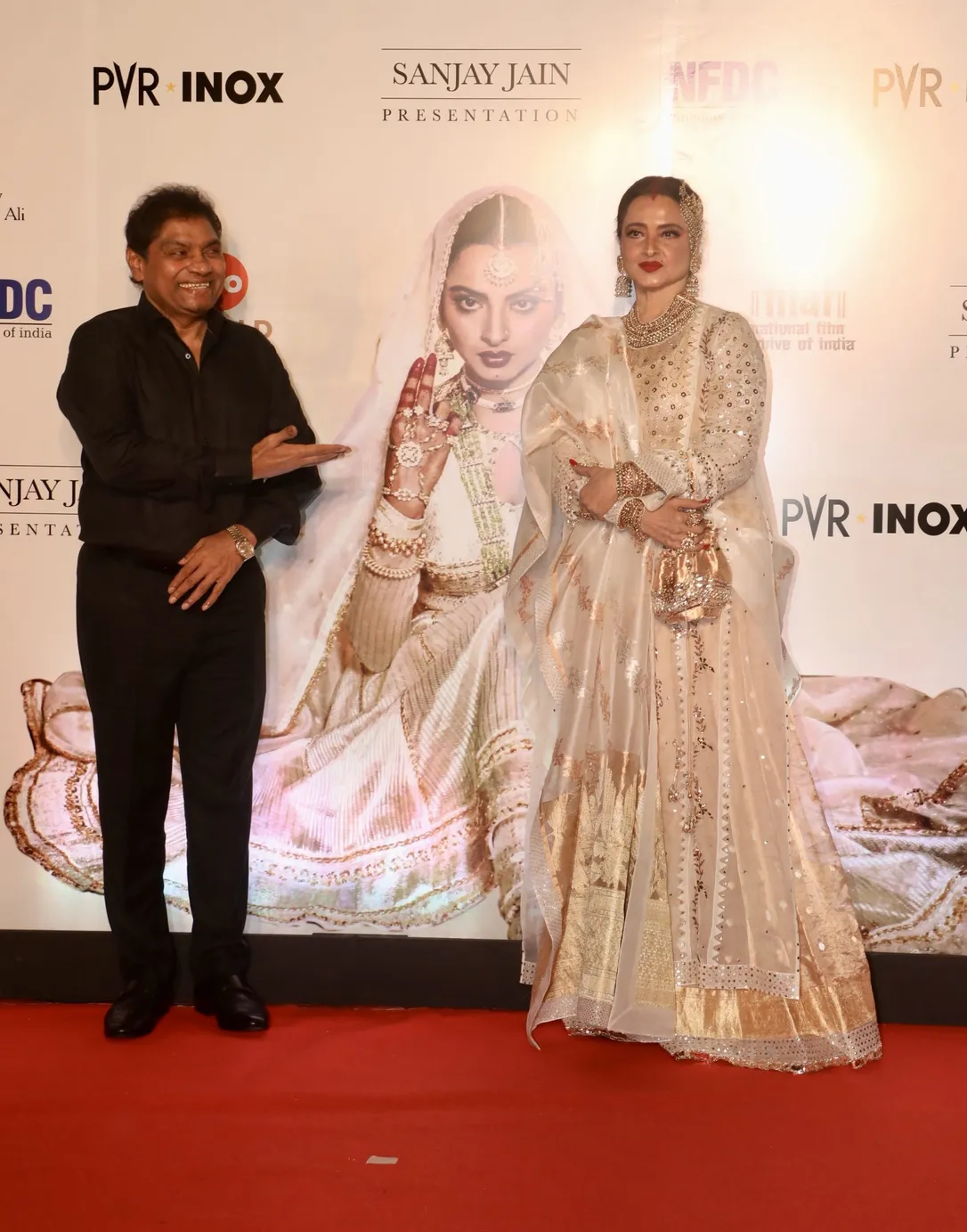 Johnny Lever at Umrao Jaan event