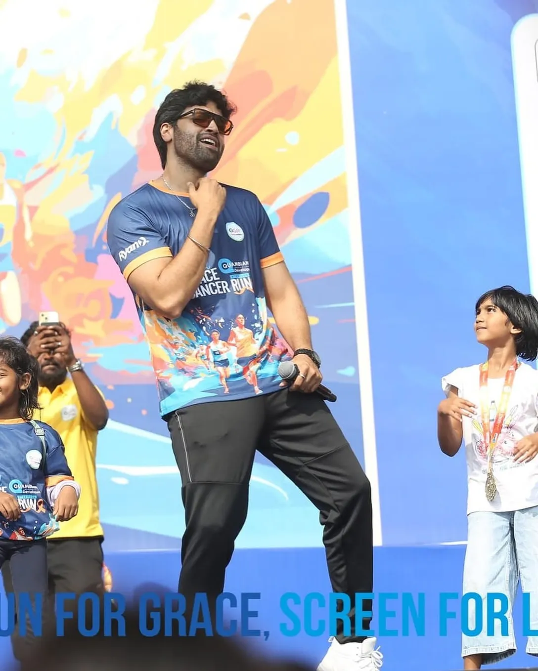 Adivi Sesh Backs Grace Cancer Run for Free Screenings