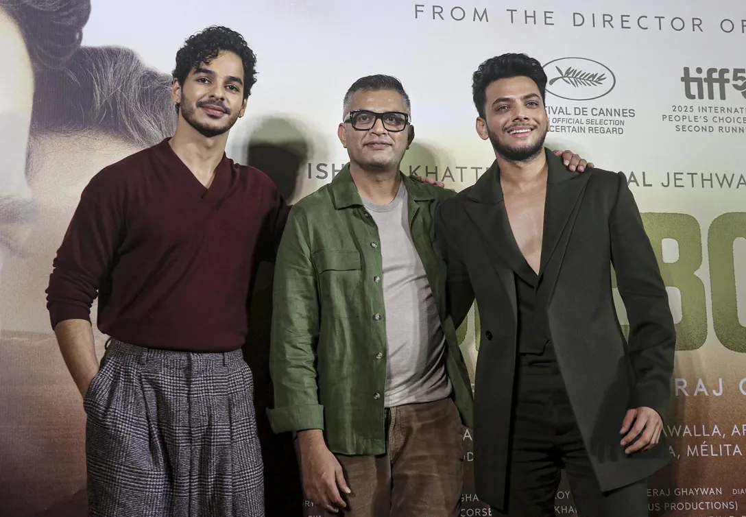Homebound' movie press meet in Mumbai -