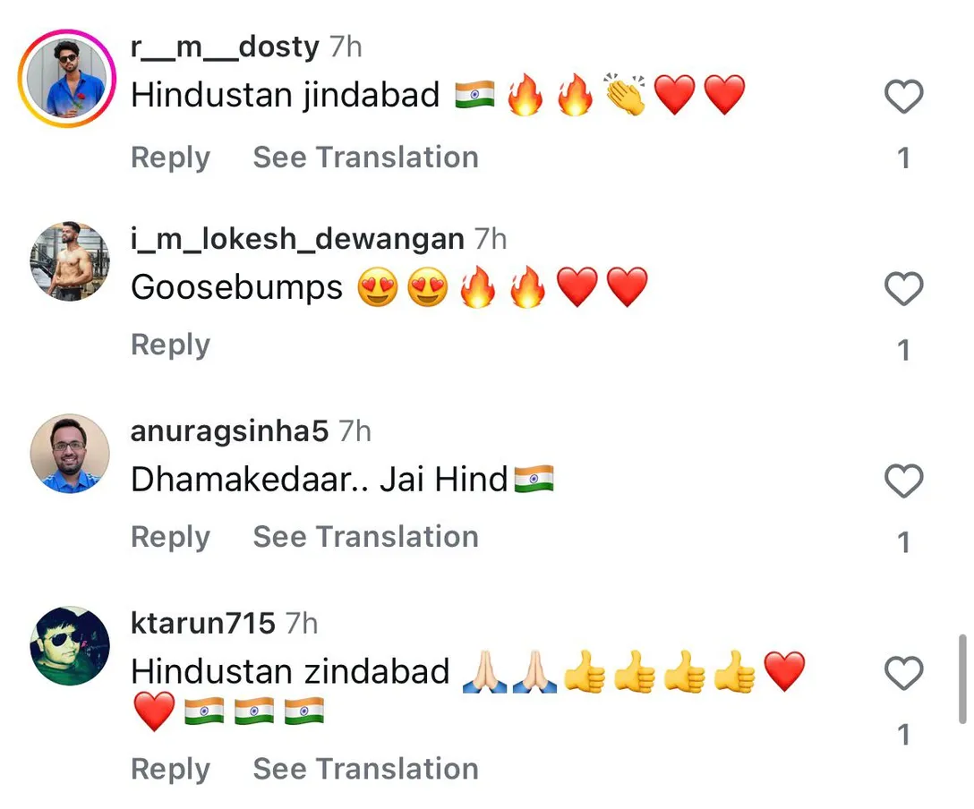 fans reaction on border 2 teaser 