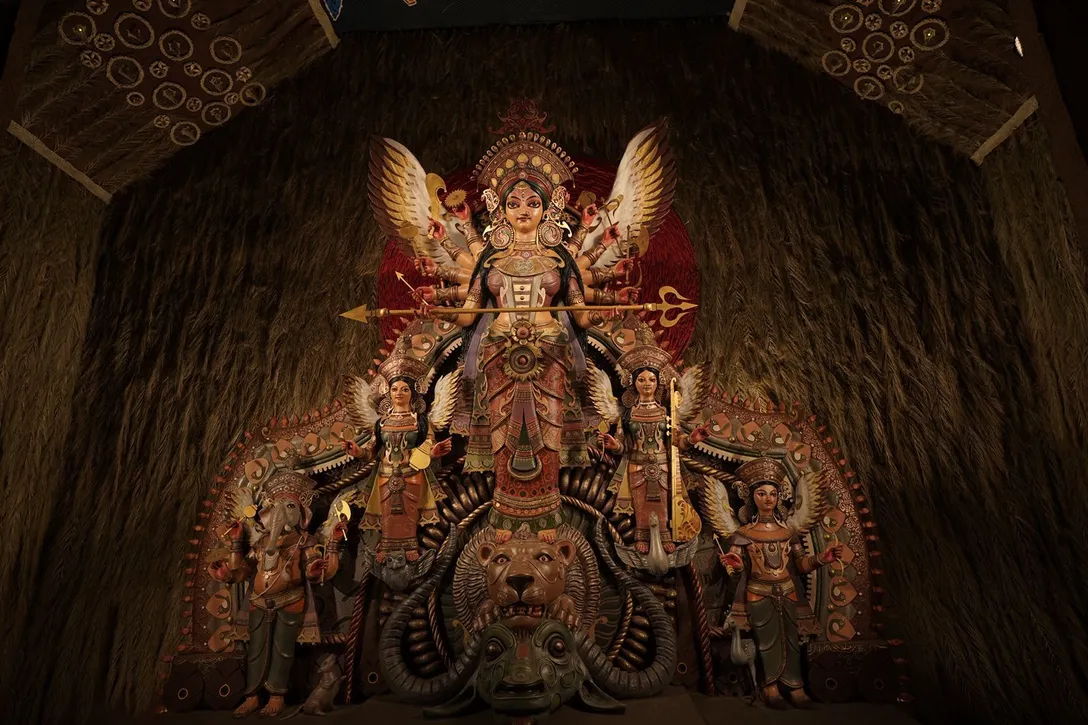 Durga Puja Theme Shabdo Highlights Vanishing Nature