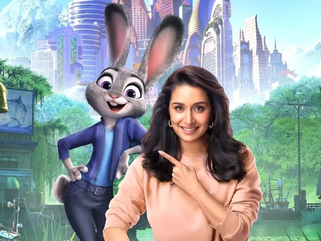 Shraddha Kapoor Enters Disney Universe As Hindi Voice Of Judy Hopps In Zootopia  2 | See Here | Bollywood News - News18