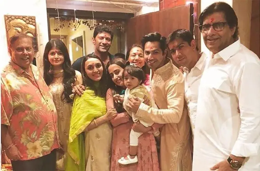 Varun Dhawan turns 35: Have you seen these pictures of the actor with his  family?